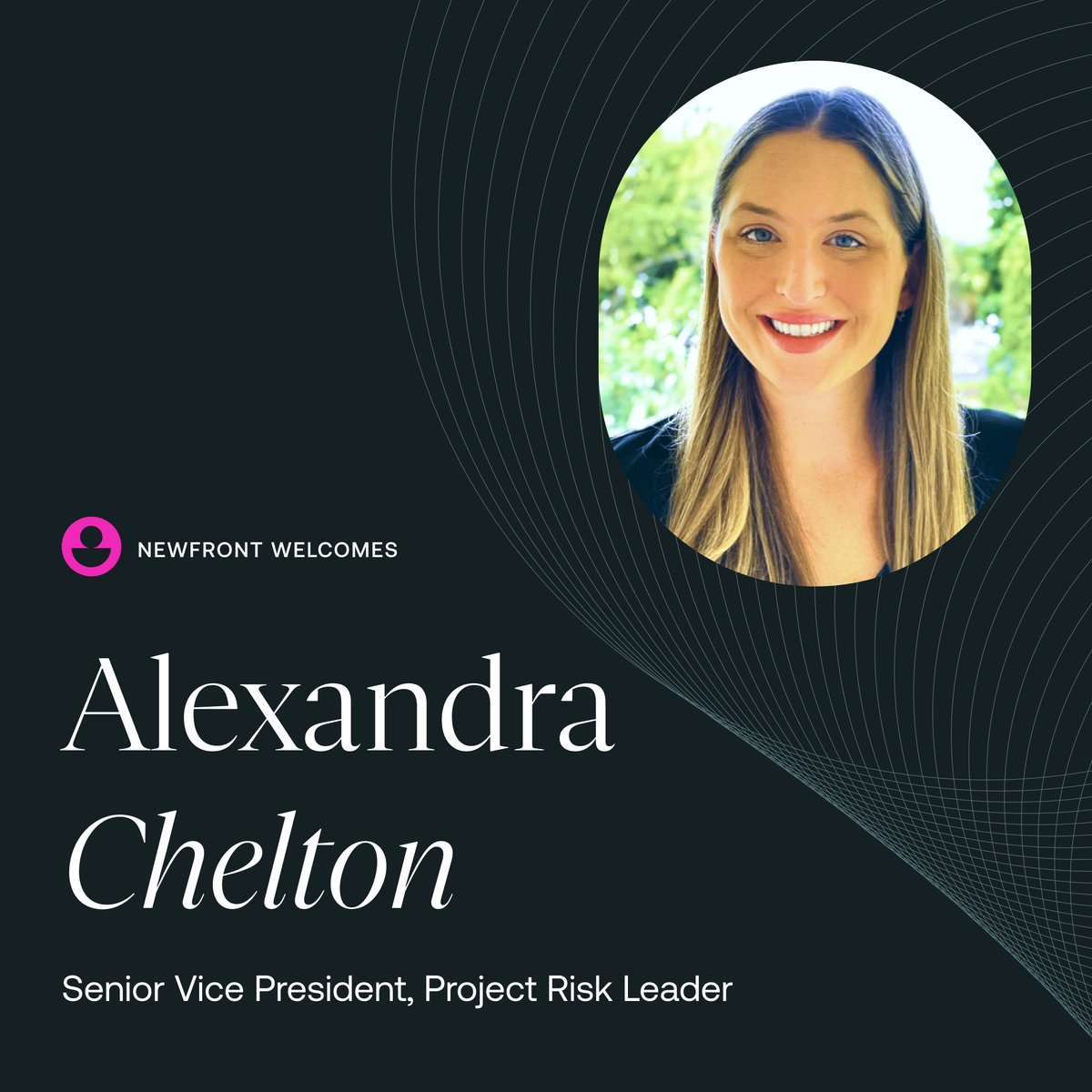 Alexandra Chelton has joined Newfront as Project Risk Leader for the company’s national Construction Practice. Alexandra brings nearly fifteen years of industry experience. Read more: newfront.com/news/alexandra…