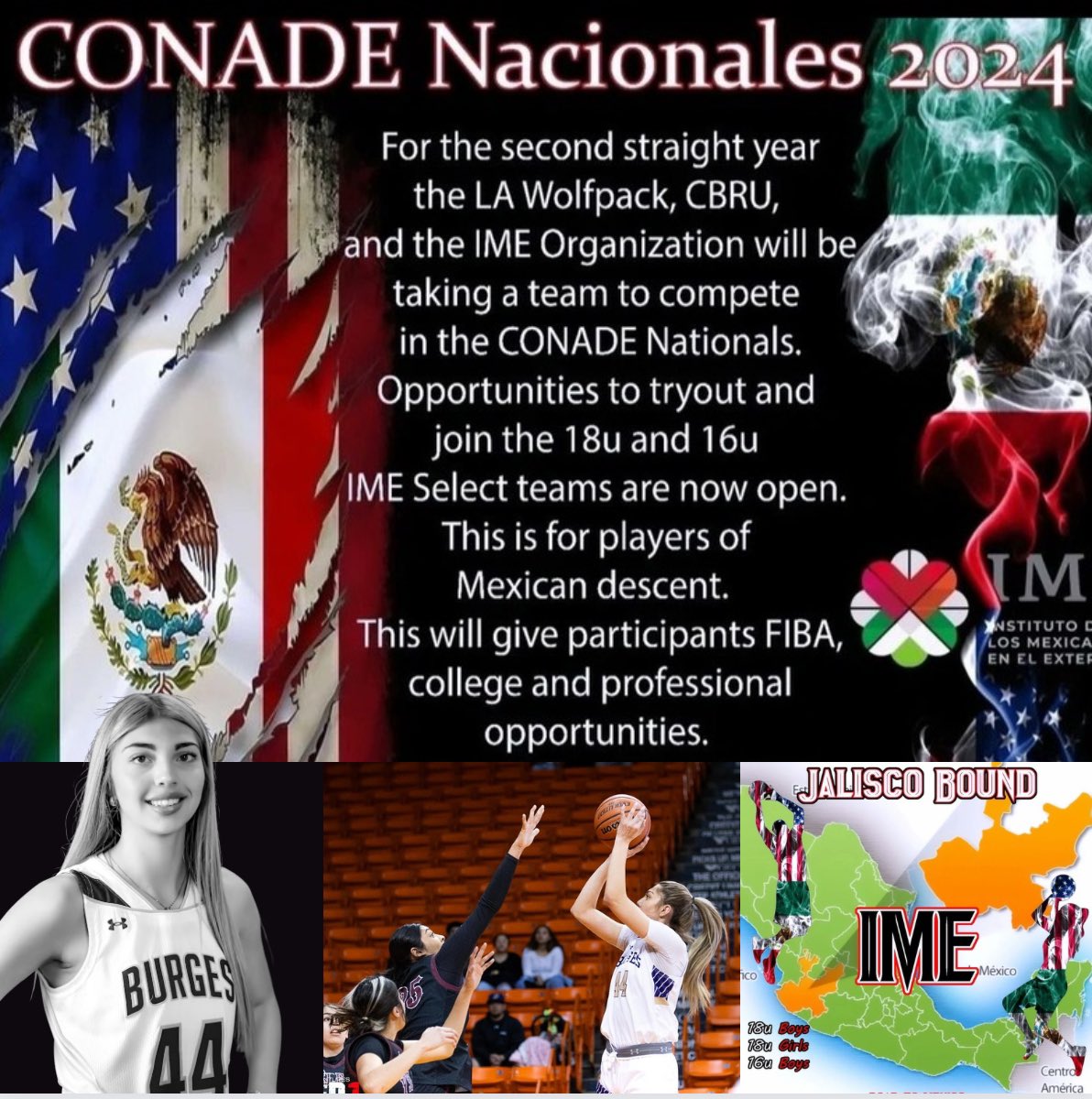 Congratulations to Jordyn Hernandez! She is 1 of 60 Mexican descent top players in the country selected to try out for the IME Organization in Los Angeles. She continues to represent our community!#ItStartsWithUs #IOB @whoknowsjordy @EPISDathletics @Fchavezeptimes @EPSports915