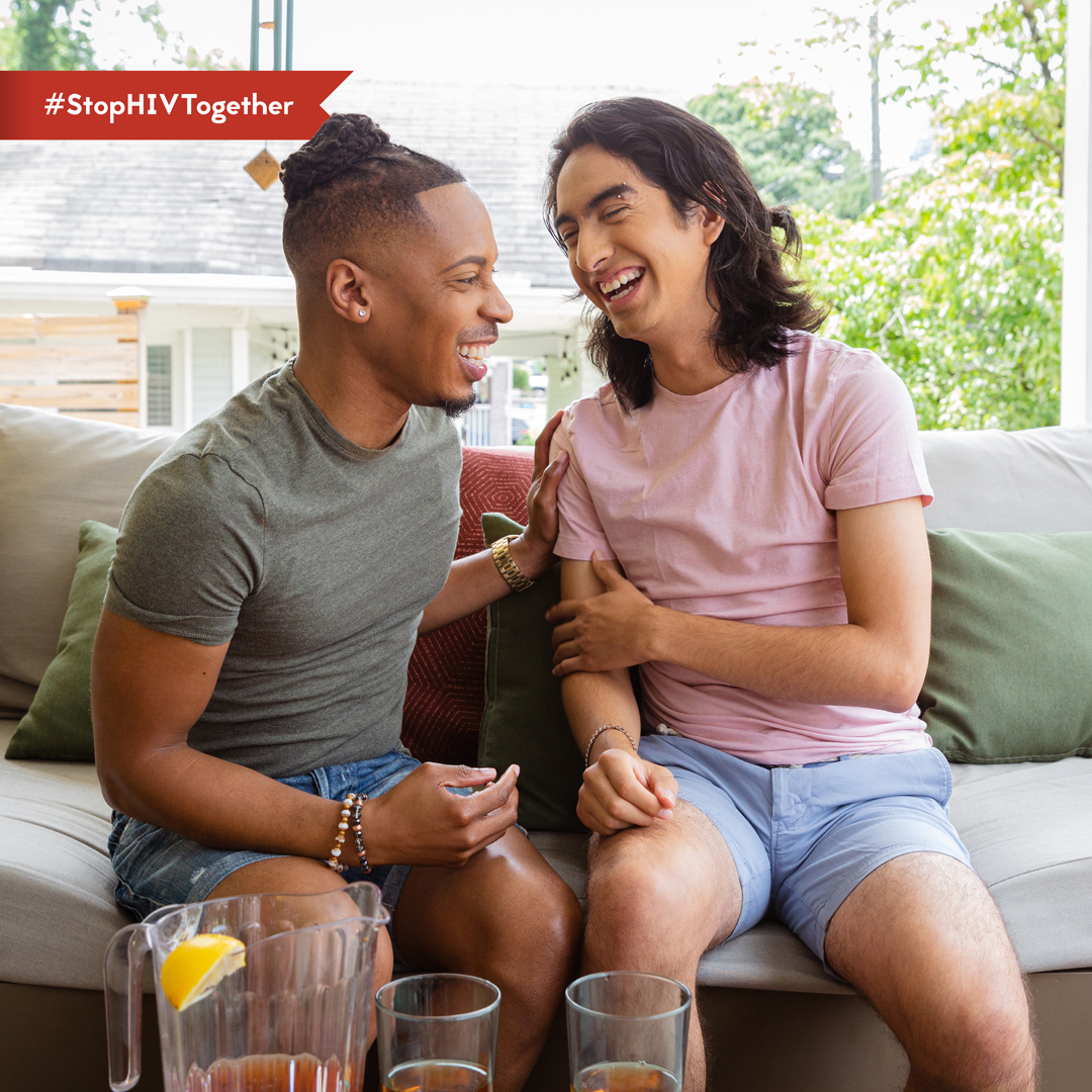 It starts with a conversation. Talk openly about HIV with your friends and loved ones to take control of your sexual health, show your support and stay informed. Learn how to combat stigma and talk about HIV: cdc.gov/TalkHIV #StopHIVTogether