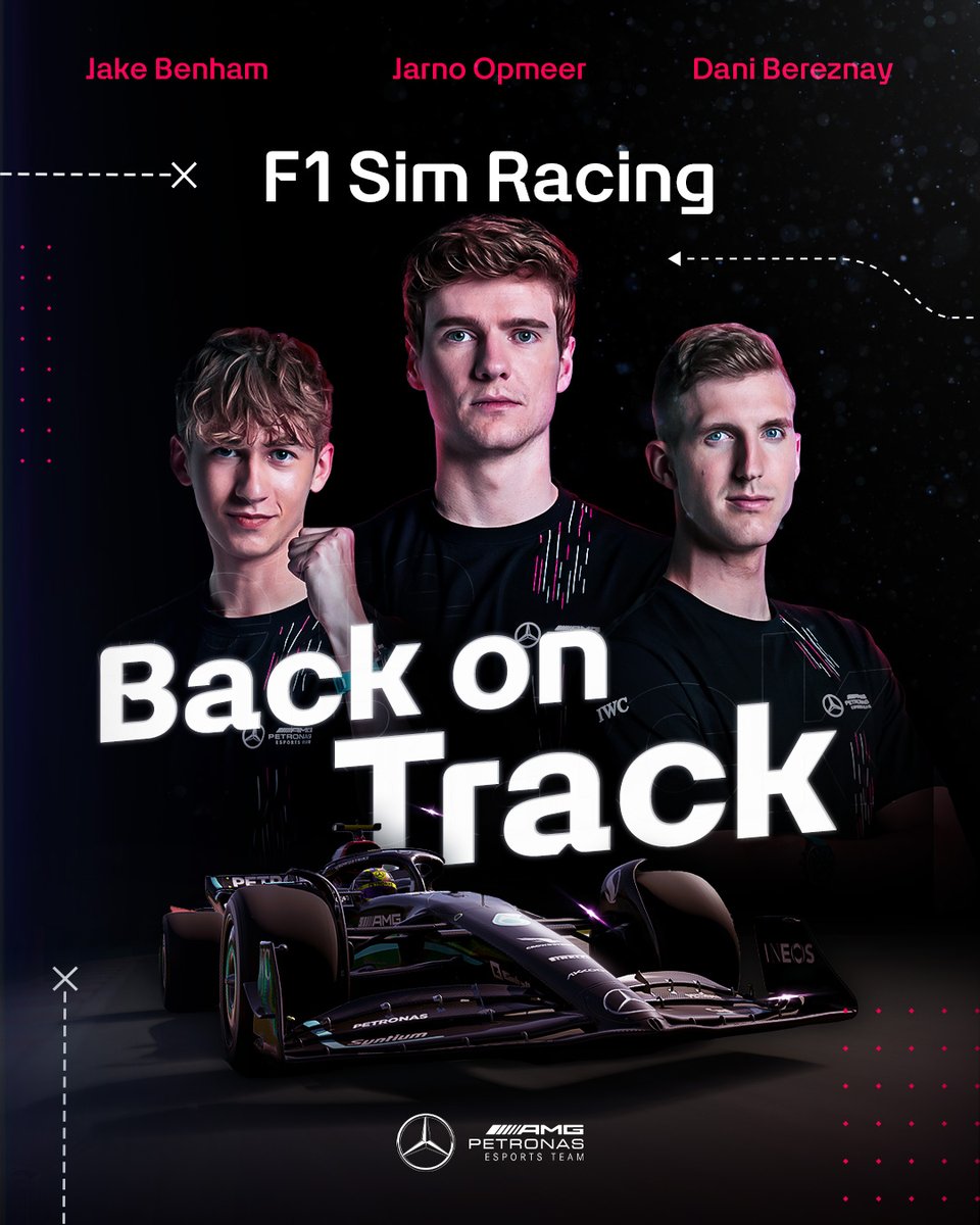 Run. It. Back. Our driver lineup for the F1 Sim Racing World Championship is locked and loaded 💥