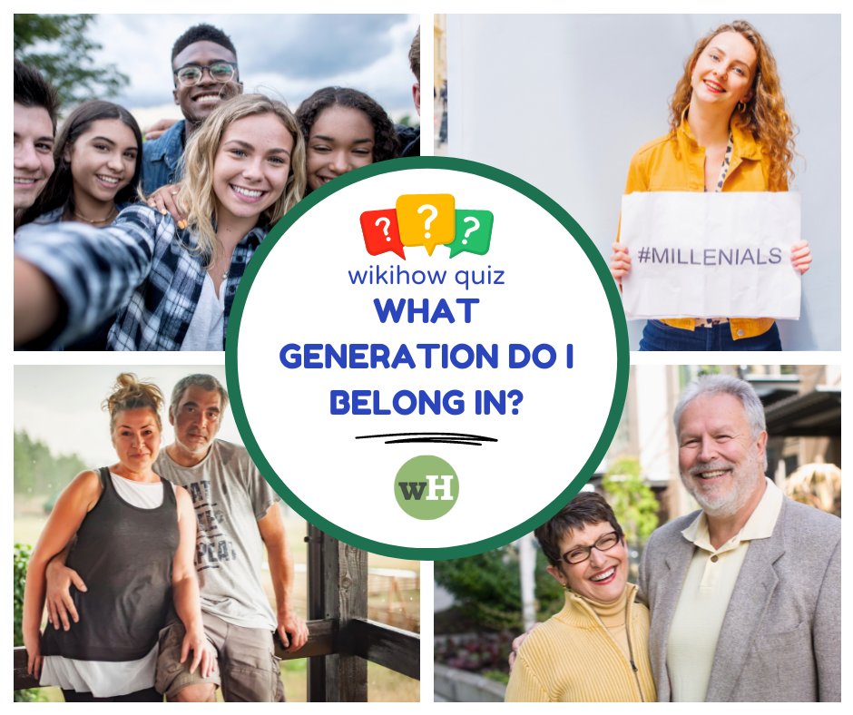 Do you ever feel like you were born in the wrong generation 🤔? Answer these questions about yourself and we'll tell you which generation you really belong in: wikihow.com/What-Generatio…