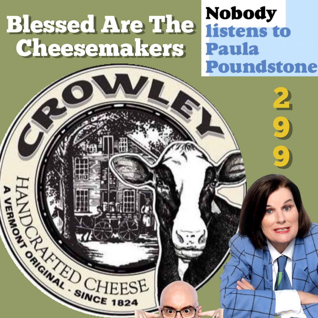 We separate the curds from the whey, Miss Muffet-style, with Galen Jones, the proprietor of Crowley Cheese, the oldest cheese factory in the US! And then - stay parked right there on that tuffet as our listeners hit us with a brand new round of Show Descriptions! @CrowleyCheese