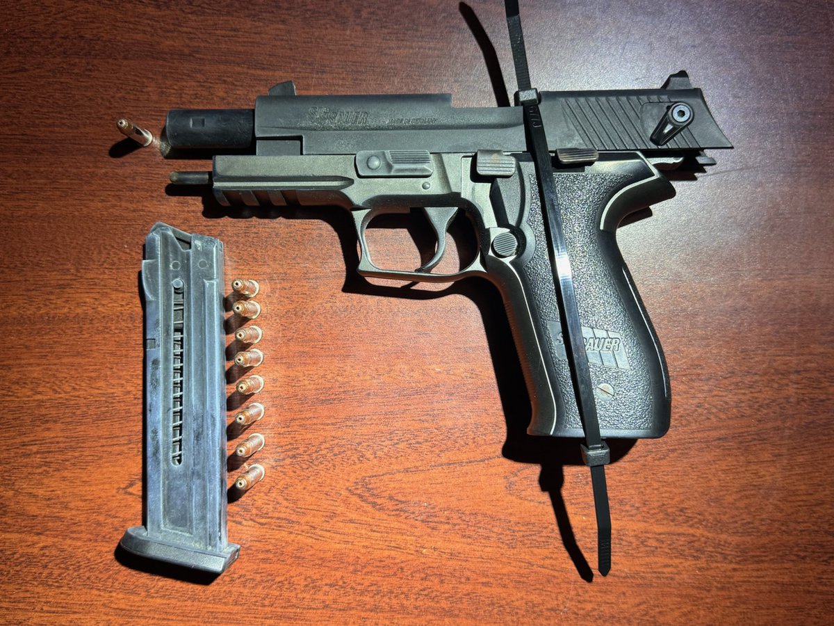 A joint operation between PSA 3 Field Intelligence Officer and Neighorhood Coordiantion Officers lead to the safe recovery of this loaded firearm at the Taylor Wythe Houses.