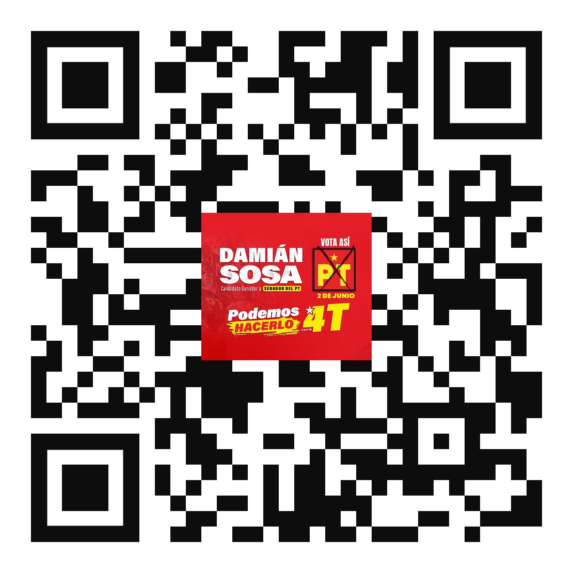 Regístrate ahora escaneando el código QR 👇🏼

Con tu voz, #PodemosHacerlo.