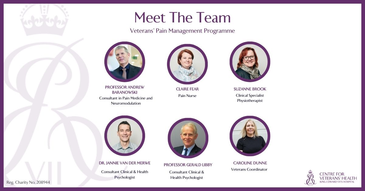 Through our Veterans' Pain Management Programme, our dedicated pain specialists transform the lives of numerous individuals grappling with chronic pain. More about their expertise: bit.ly/3ViYKLL