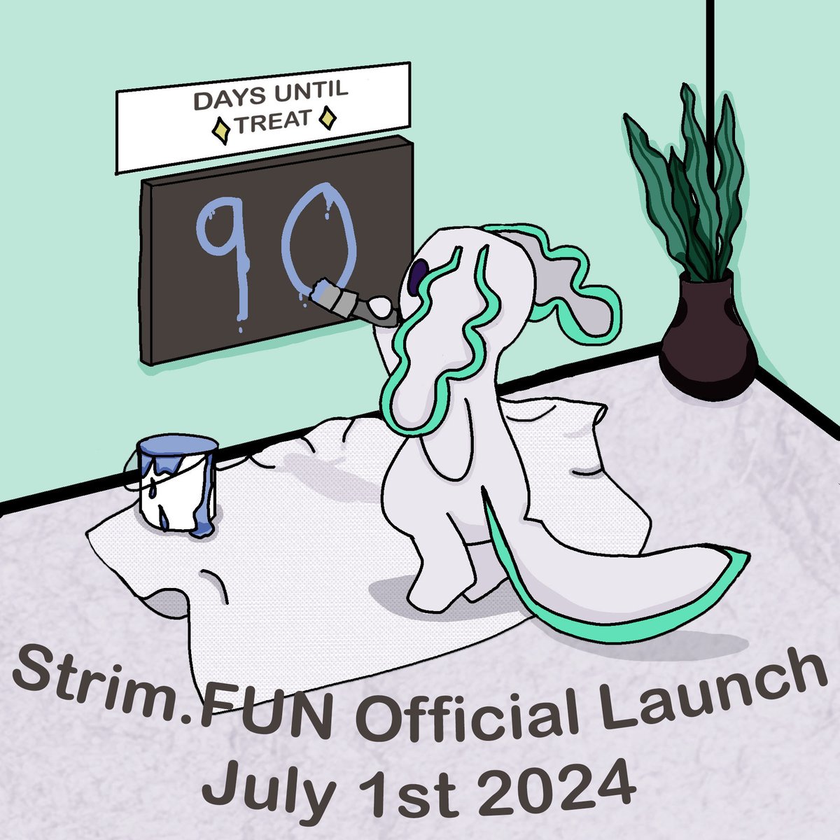 90 days until launch!!

strim.fun !!