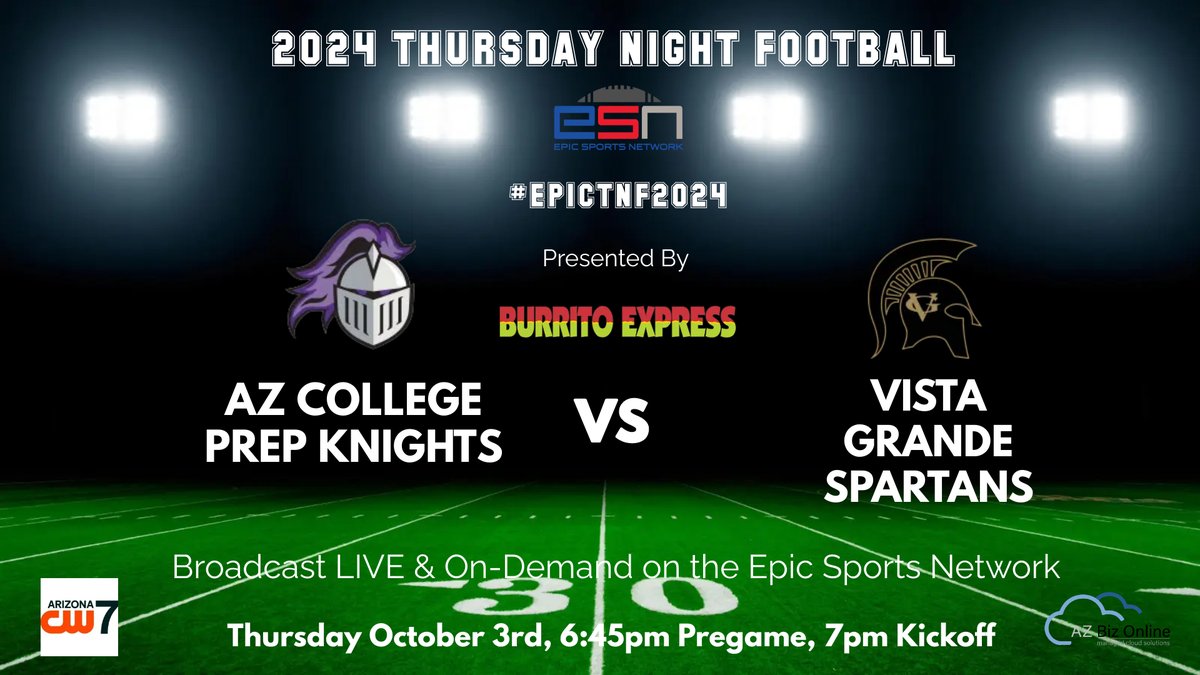 We're looking forward to our first trip to @VGHSAthletics as @VGHSFootball hosts @ACPFootball17! 🏜️🏈🔥