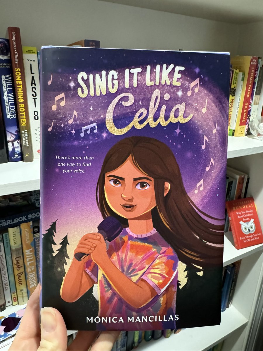 Happy book birthday Sing It Like Celia! I can’t wait to release the KidLit Love episode with @MonicaMancillas in a few weeks! @penguinrandom