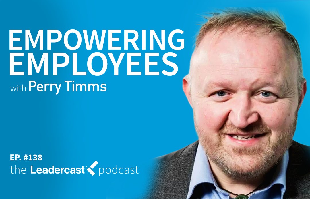 NEW Pod Ep with @PerryTimms Listen to the full episode: leadercast.com/podcast/empowe… Perry Timms is the Founder and Chief Energy Officer of People and Transformational HR as well as being a 2023 Inductee of the HR Most Influential Hall of Fame. #leadercastpodcast #leadercast