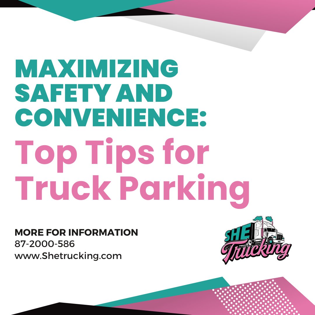 SheTrucking's tweet image. Park smart with Trucker Tools: where safety meets convenience for truckers on the go!

#shetrucking #truckertools #truckparking #safetyfirst