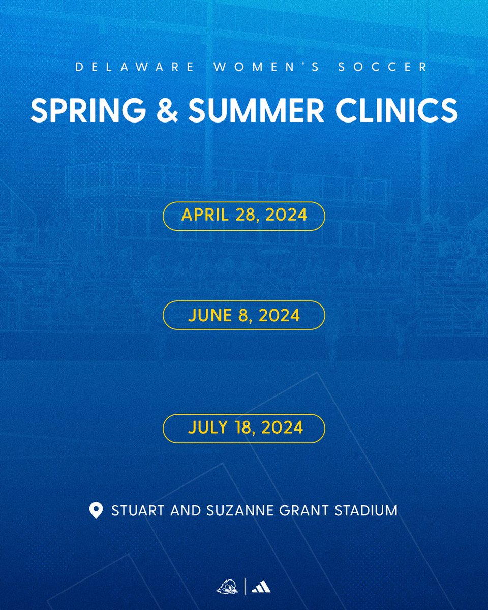 Spring and summer clinics are dates are set! ⚽️ 🔗: bit.ly/3Z6vfN7