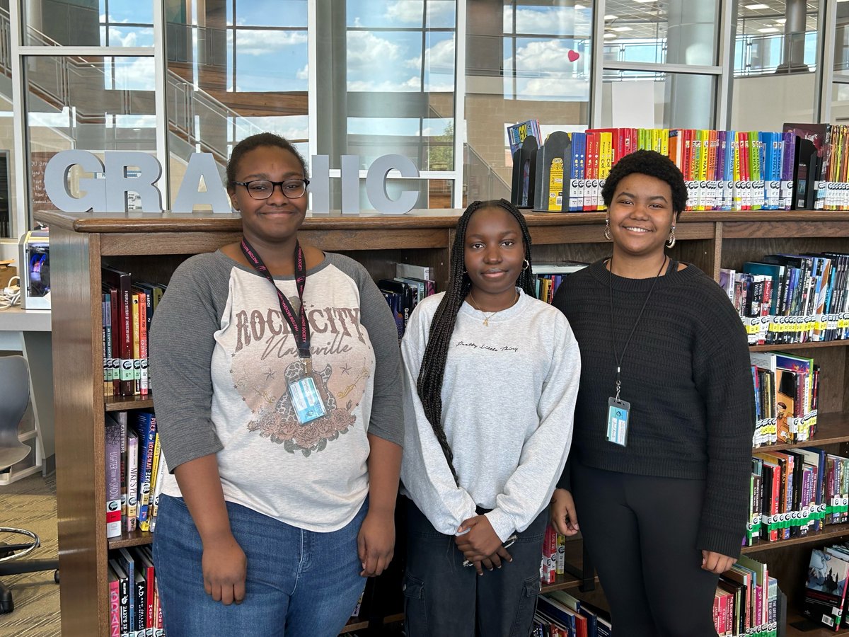 Paetow HS Library tweet media