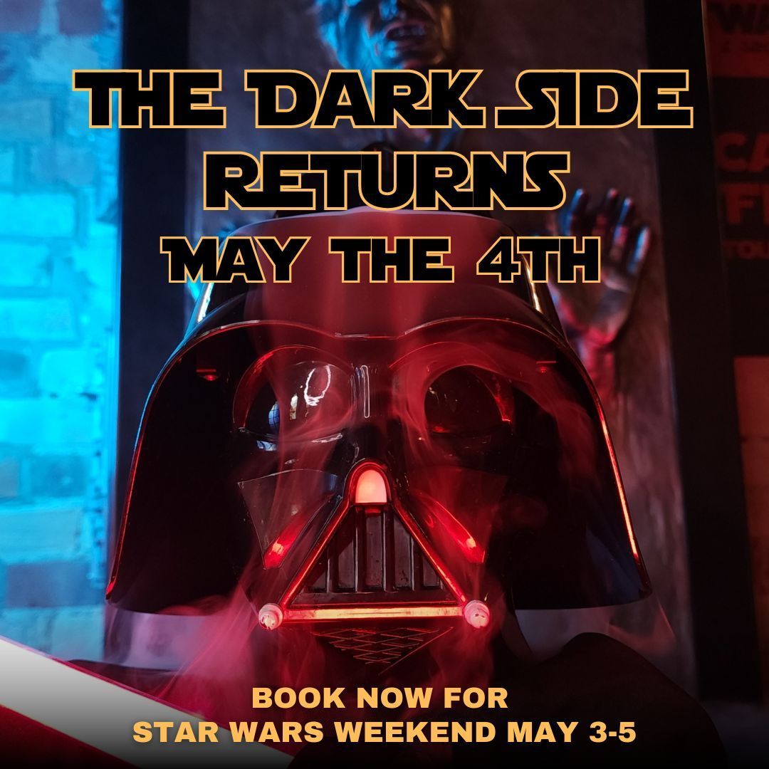 Give yourself to the Dark Side and join us on Star Wars weekend! Enjoy limited edition themed cocktails available for one weekend only. Can you guess what shareable we're bringing back for this very special weekend? Reservations: buff.ly/3U0831U
