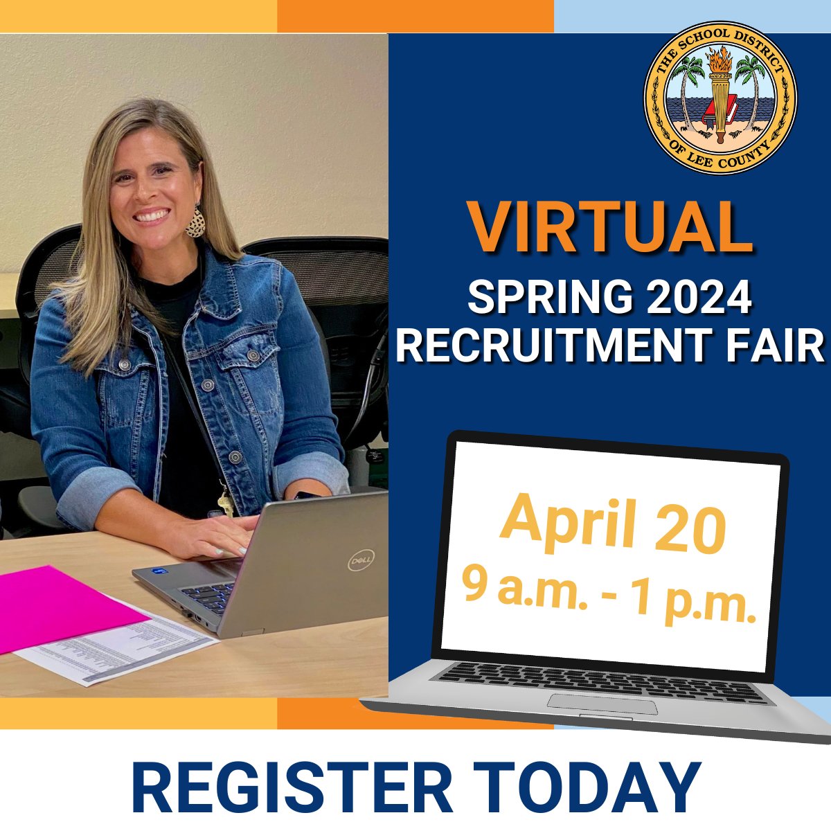 If you're looking for a meaningful career, join us for our Spring Teacher Recruitment Fair on Apr 20 from 9am - 1pm. Principals &amp; admins will be conducting interviews &amp; hiring for the 2024-2025 school year. Learn more: brnw.ch/21wIrG7 #SWFL #jobfair
