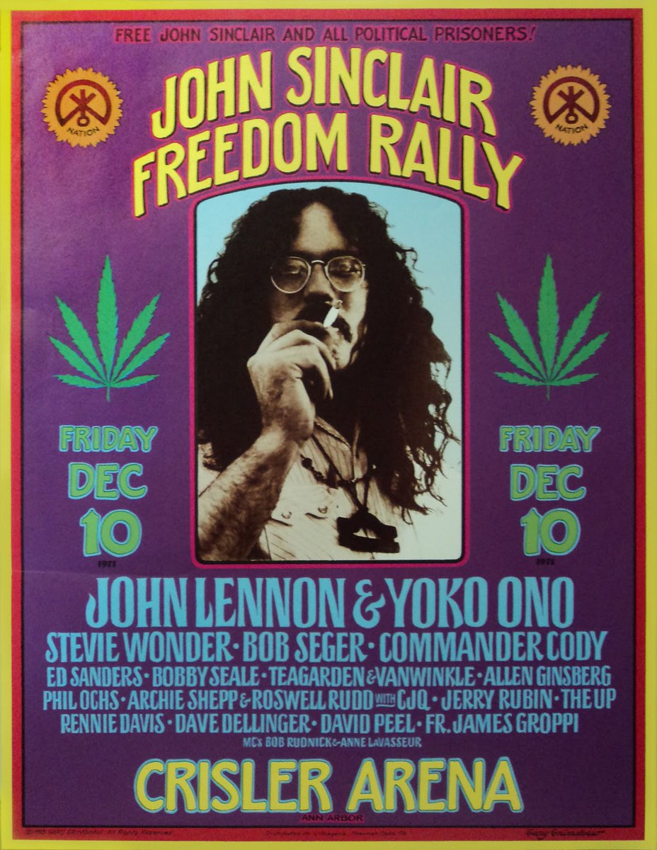 ByronColey1's tweet photo. a massive loss for the planet -- the great john sinclair has left the planet in a cloud of cheeb smoke as big as a bus. was lucky enough to spend time inside the glow of his amazing spiritual presence. i will feel this loss intensely https://t.co/5Ge8dy8SQa