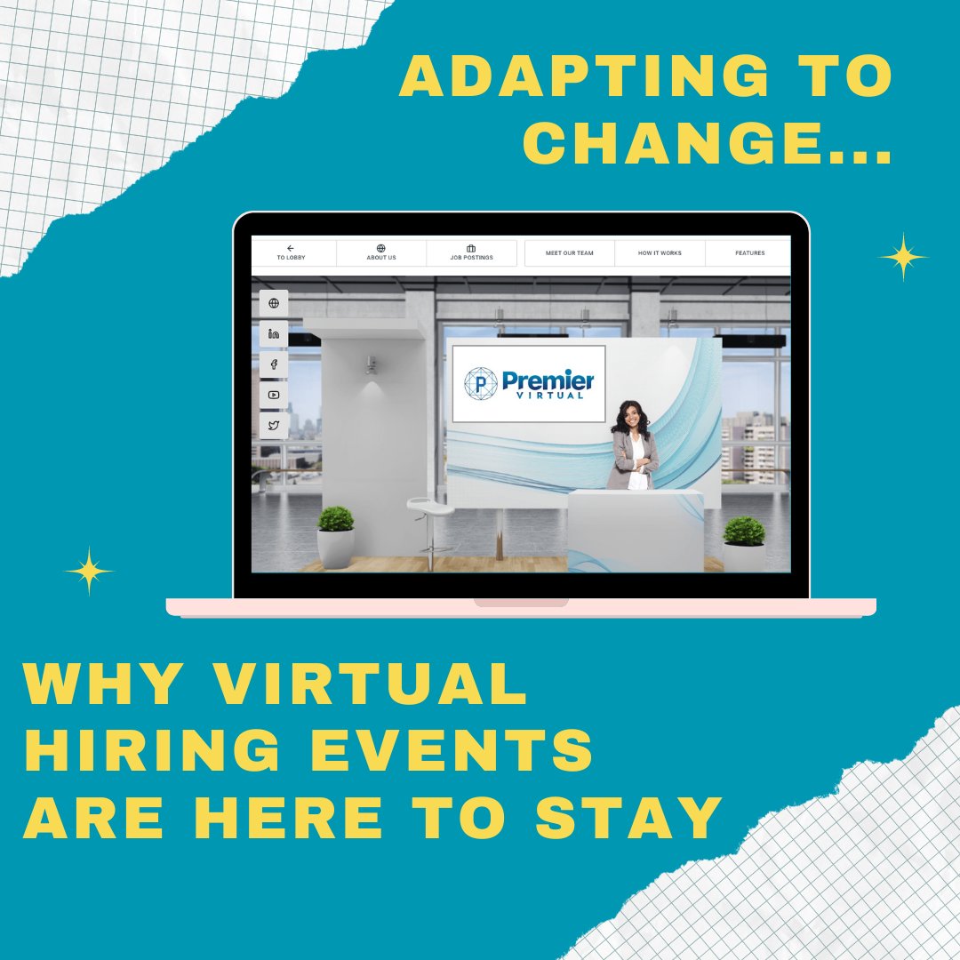 🌟 Exciting news! 🌟 Our latest blog explores the virtual hiring events and why they're here to stay. In a world that's constantly evolving, it's crucial for businesses to adapt to change. 

Check it out now 👉 hubs.ly/Q02ryQsC0

#VirtualHiring #Innovation #PremierVirtual