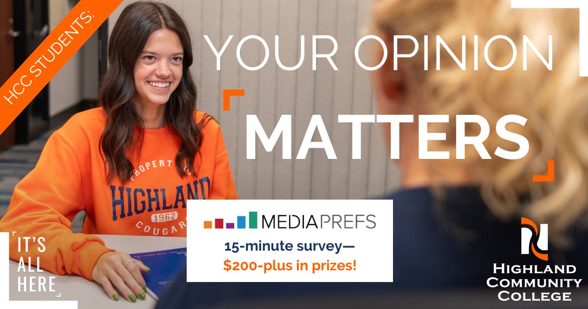 Last chance! Take the Media Prefs survey and be entered in drawings for $50 or $100 gift cards. The survey closes this week, but all you need to participate is 15 minutes! Please check your email for a link to Media Prefs.