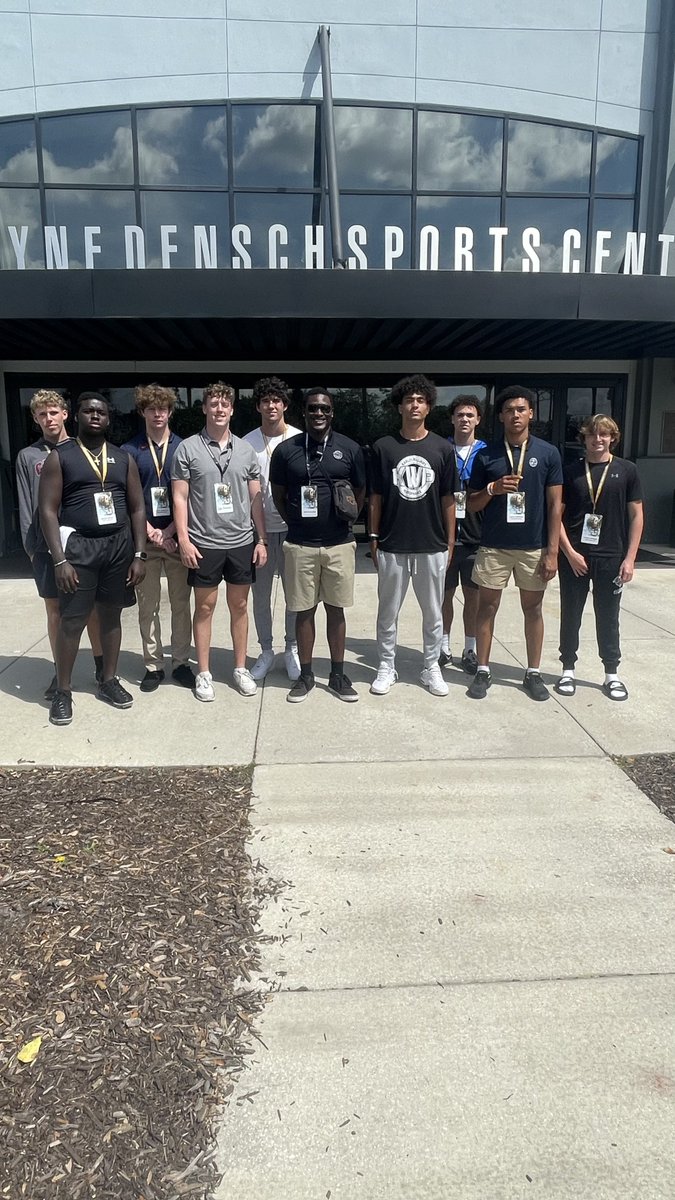 Karlos Williams Sr. (Coach Los) (@karlos_sr) on Twitter photo What a special program <a href="/UCF_Football/">UCF Football</a> is. <a href="/CoachGusMalzahn/">Coach Gus Malzahn</a> and <a href="/CoachAlexMathis/">Coach Alex Mathis</a> we thank you for your time today. Practice was everything we expected as a group and more. We will be back this summer for camp and this fall.
#KarlosWilliamsPerformance #KarlosWilliamsAthlete What a special program <a href="/UCF_Football/">UCF Football</a> is. <a href="/CoachGusMalzahn/">Coach Gus Malzahn</a> and <a href="/CoachAlexMathis/">Coach Alex Mathis</a> we thank you for your time today. Practice was everything we expected as a group and more. We will be back this summer for camp and this fall.
#KarlosWilliamsPerformance #KarlosWilliamsAthlete