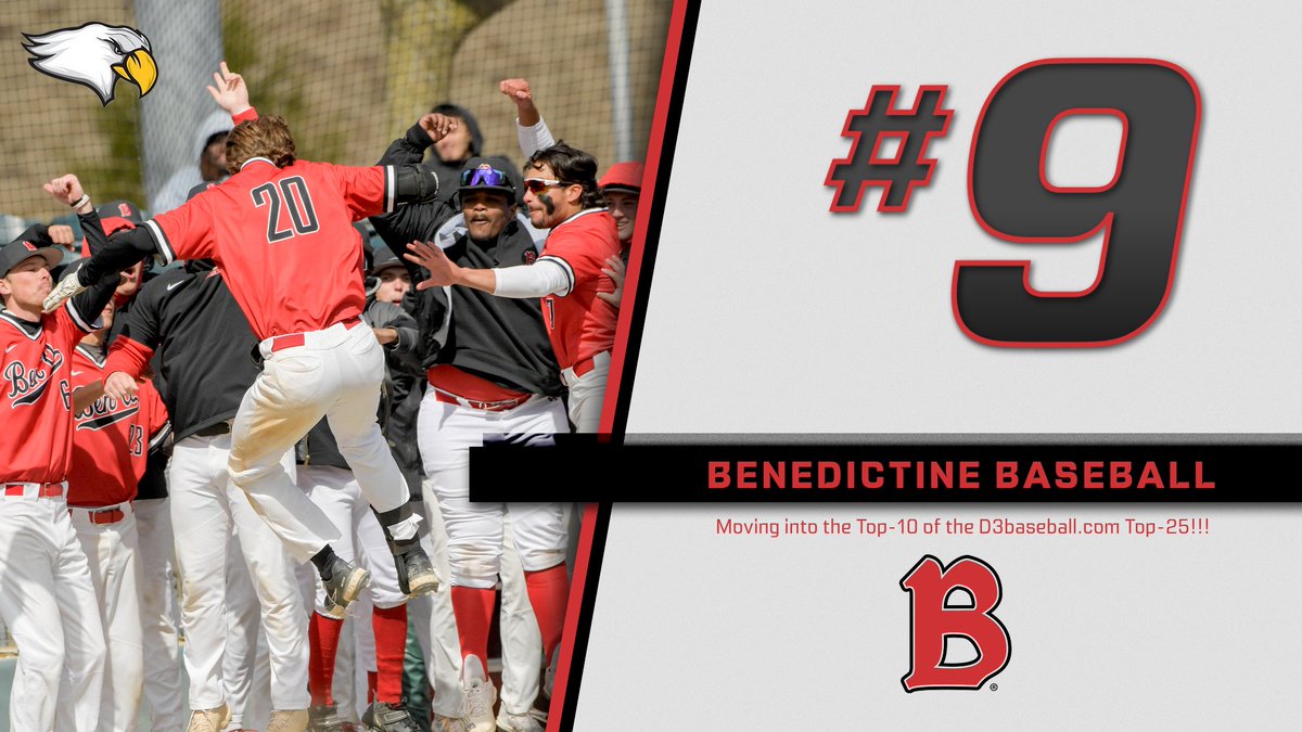 BASEBALL | @BenUBaseball continues to move up! Say hello to the Top-10 at No.9 in this week's D3Baseball.com Top-25