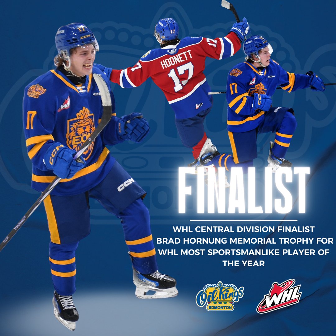 Who else would it be!! Congratulations to Gavin Hodnett on being nominated as the Central Division Finalist for the @TheWHL 's 2023-24 Most Sportsmanlike Player award! Read more: chl.ca/whl/article/wh…