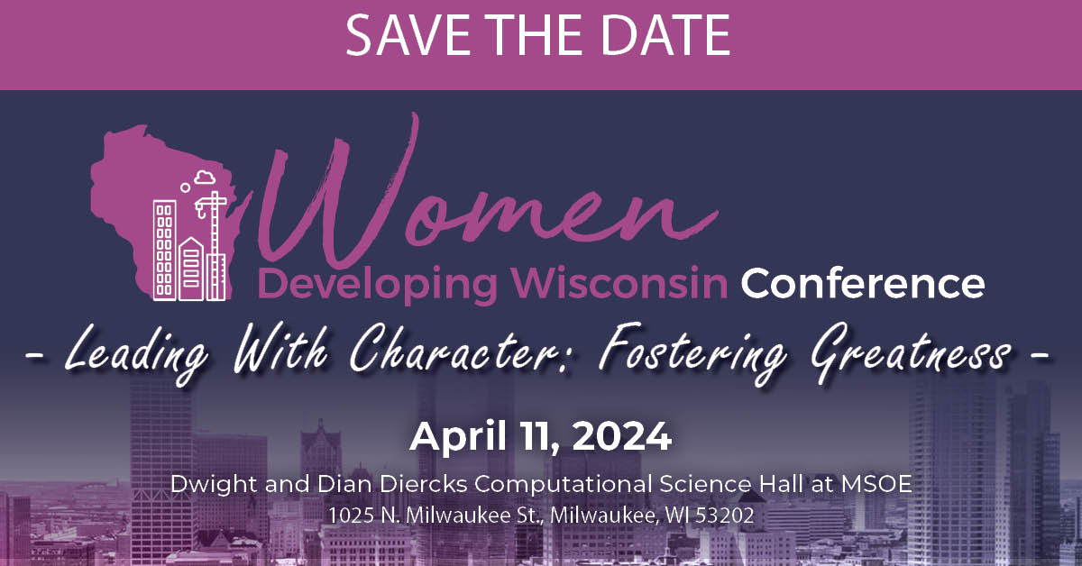 Next week on April 11, join us on campus for Women Developing Wisconsin! This annual conference will feature networking opportunities, presentations and panel discussions! Register at msoe.edu/wdw/