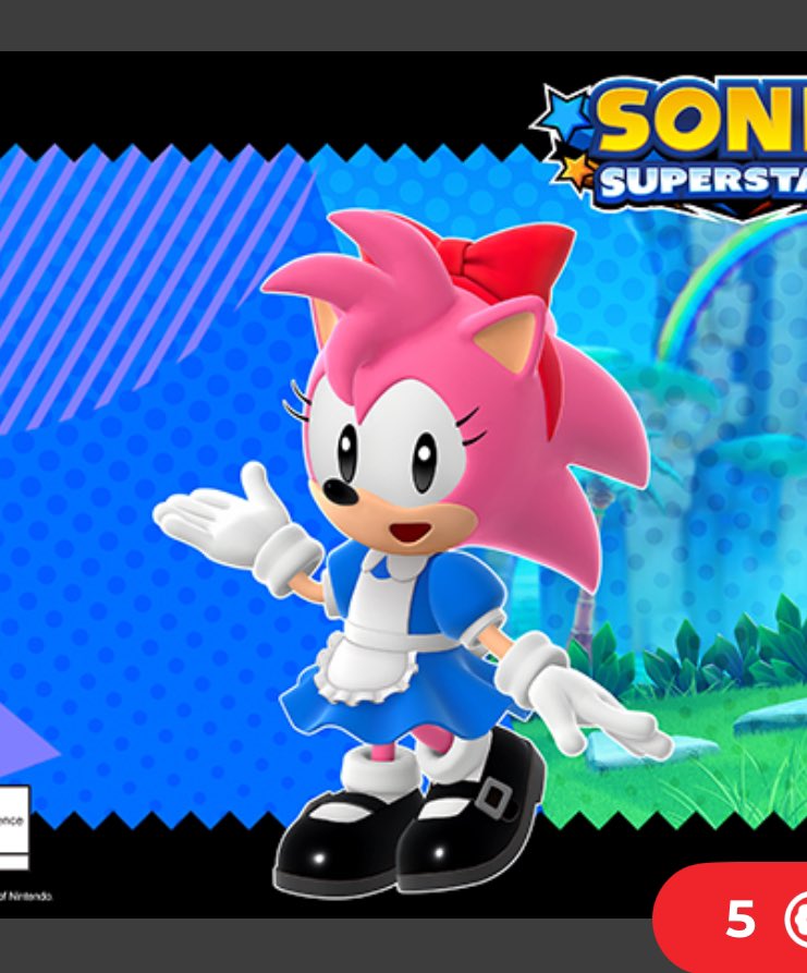✨GIVEAWAY✨ Will be doing Sonic Superstars Amy IHOP skin giveaways throughout this month! If you want a chance to win one:

- Follow <a href="/FrackDeals/">Frack's Sonic Deals</a>
- Retweet this post
- Comment below with what platform you want the code for (Switch/PS/Xbox)

Good luck to all! 💚