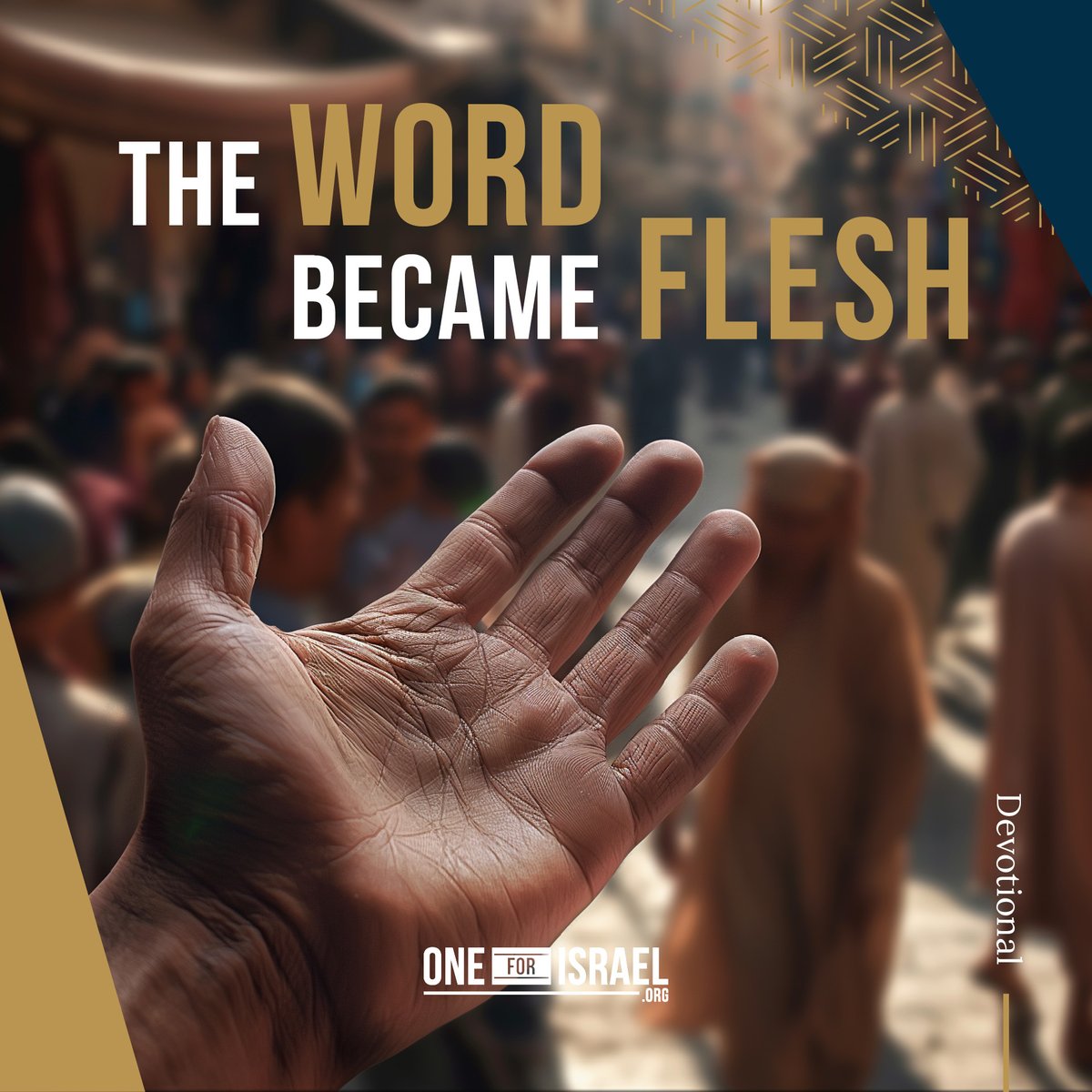 'In the beginning was the Word [Logos], and the Word [Logos] was with God, and the Word [Logos] was God. He was in the beginning with God' (John 1:1-2). I recently heard a podcast by a popular rabbi claiming that the church made up this idolatrous doctrine about a divine entity…