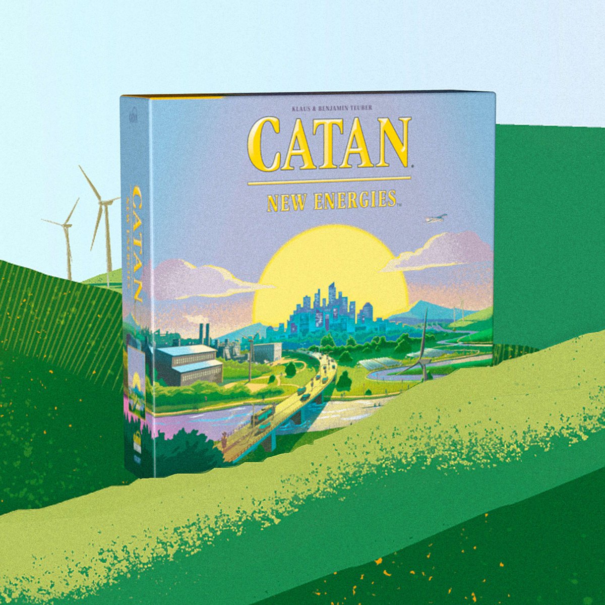 'The outcome of this game won’t change the world. But maybe your way of thinking will, and you can later go and change the world' - a wonderful quote from designer Benjamin Teuber 👉 bit.ly/3U3AVGR #catan #settlersofcatan #newenergies #boardgame
