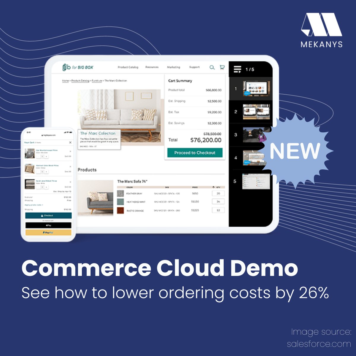 Unlock our full demo playlist! Lower costs by 26% and achieve commerce success with #CommerceCloud!

Ready to transform your commerce? Learn more: buff.ly/49hXbRv

💼 Contact us for a consultation today: buff.ly/3Src3s9

#Salesforce #SalesforcePartner