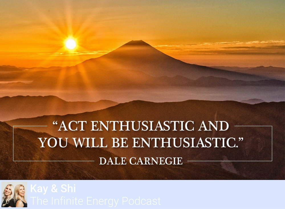 What are you most enthusiastic about right now?