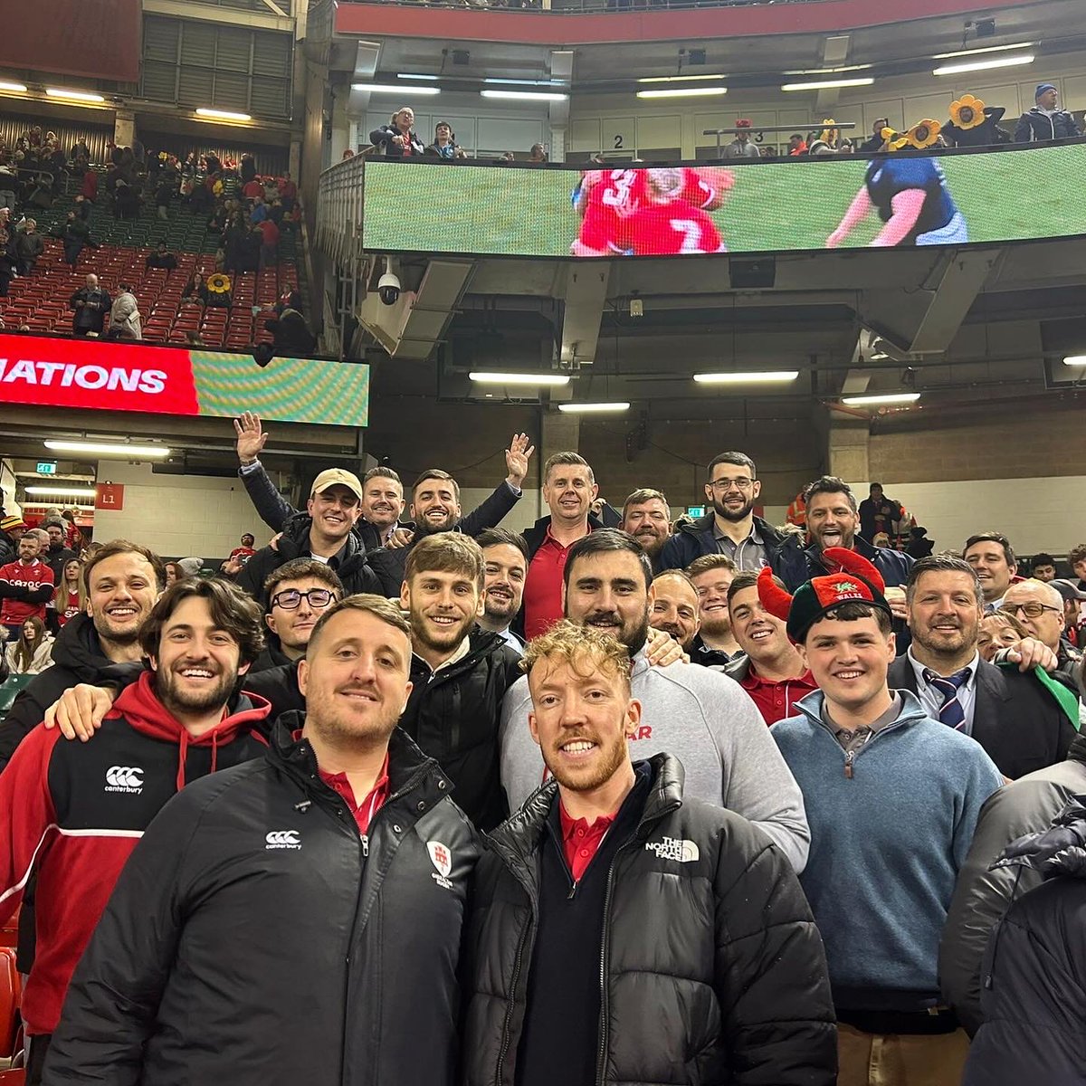 WHAT A DAY. Throwing it back to when the team headed down to watch the Six Nations down in #Wales 🏴󠁧󠁢󠁷󠁬󠁳󠁿 #SixNations #Rugby #GibraltarRugby