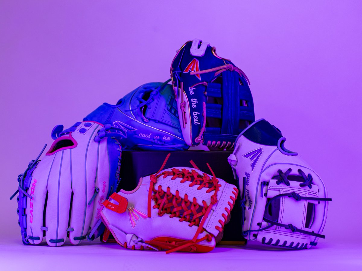 Be different. Be unique. Be yourself. ✨ Be YOU with your very own Easton Custom Glove 🤩