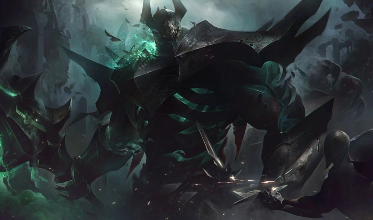 Spideraxe30's tweet photo. Mordekaiser changes:
- Q cooldown reduced from 9 - 4 seconds to 8 - 4
- E base damage reduced from 80 - 140 to 70 - 130 https://t.co/waEET2YHvp