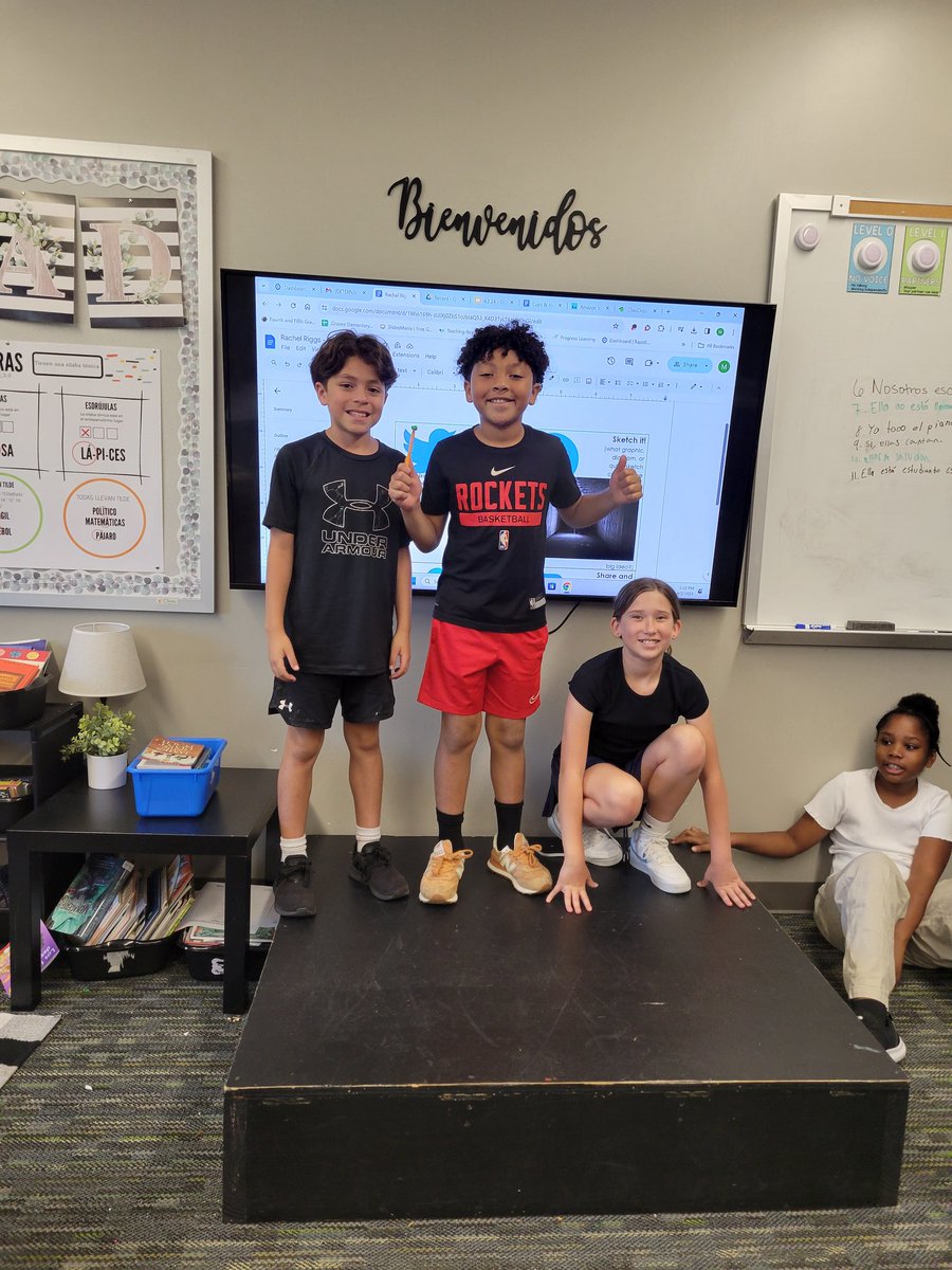 Tabletop Tweet activity! I was impressed with their summaries and creative hashtags! #geanchored <a href="/MrsRFiore/">Rebecca</a>