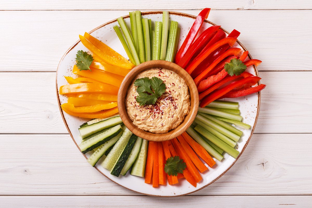 Celebrate Arab American Heritage Month with this tasty hummus dip. This versatile dip can be paired with veggies or used as a dressing. bit.ly/4cKlEC7