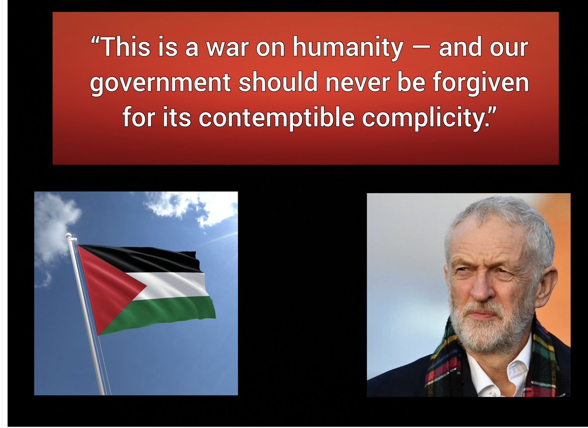 Retweet if you agree with Jeremy Corbyn 🇵🇸