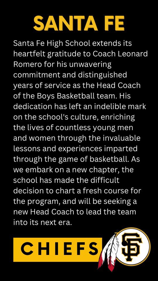 Santa Fe High School tweet media