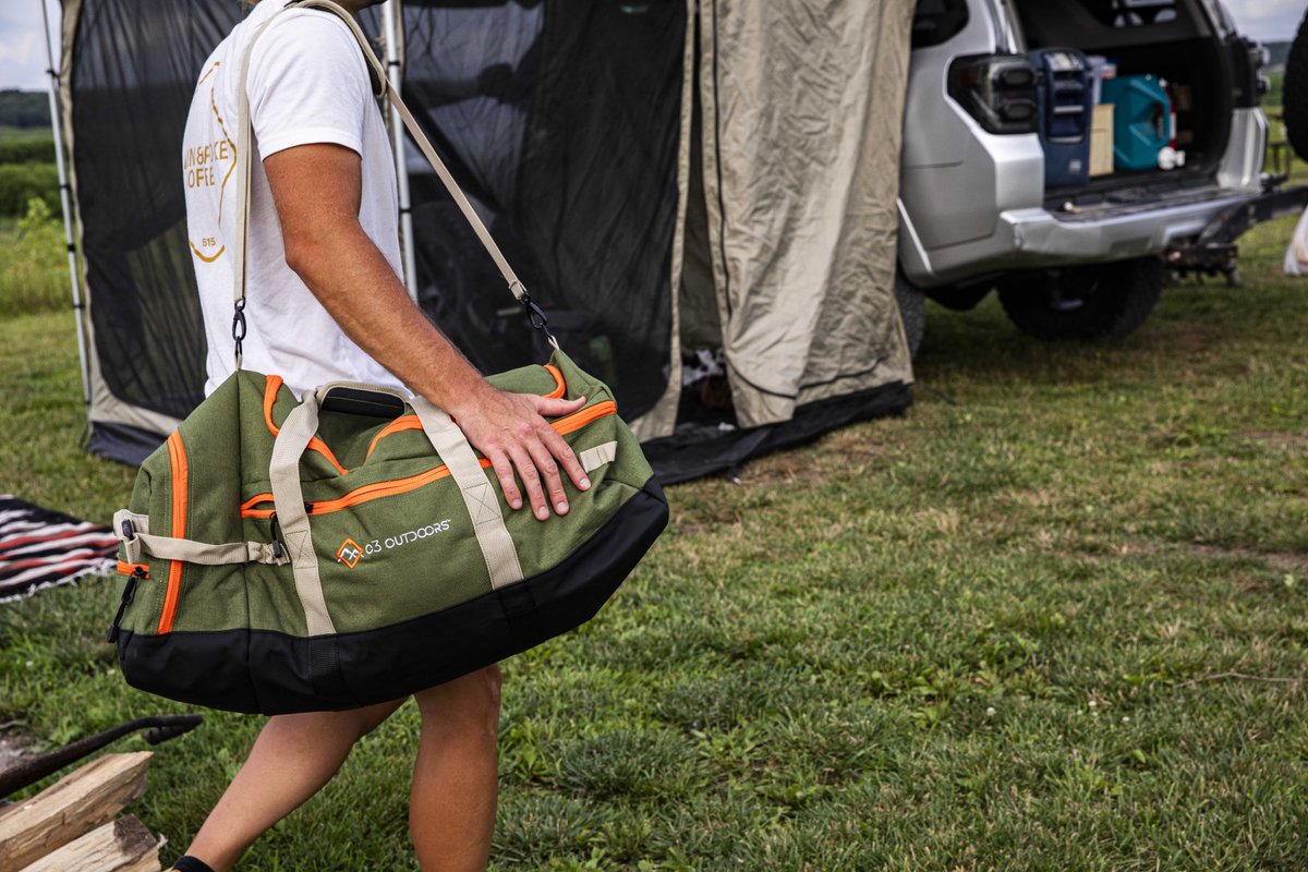 Escaping into the wild with the Trekker Bag 🌲✨ Because the only thing we want to bring back from our camping adventures is memories, not the campfire smell.

#o3Outdoors #LiveFreeLiveO3 #camping #Overlanding #ozone #overland #overlandlife #campinggear
#vanlife #vanlifestyle