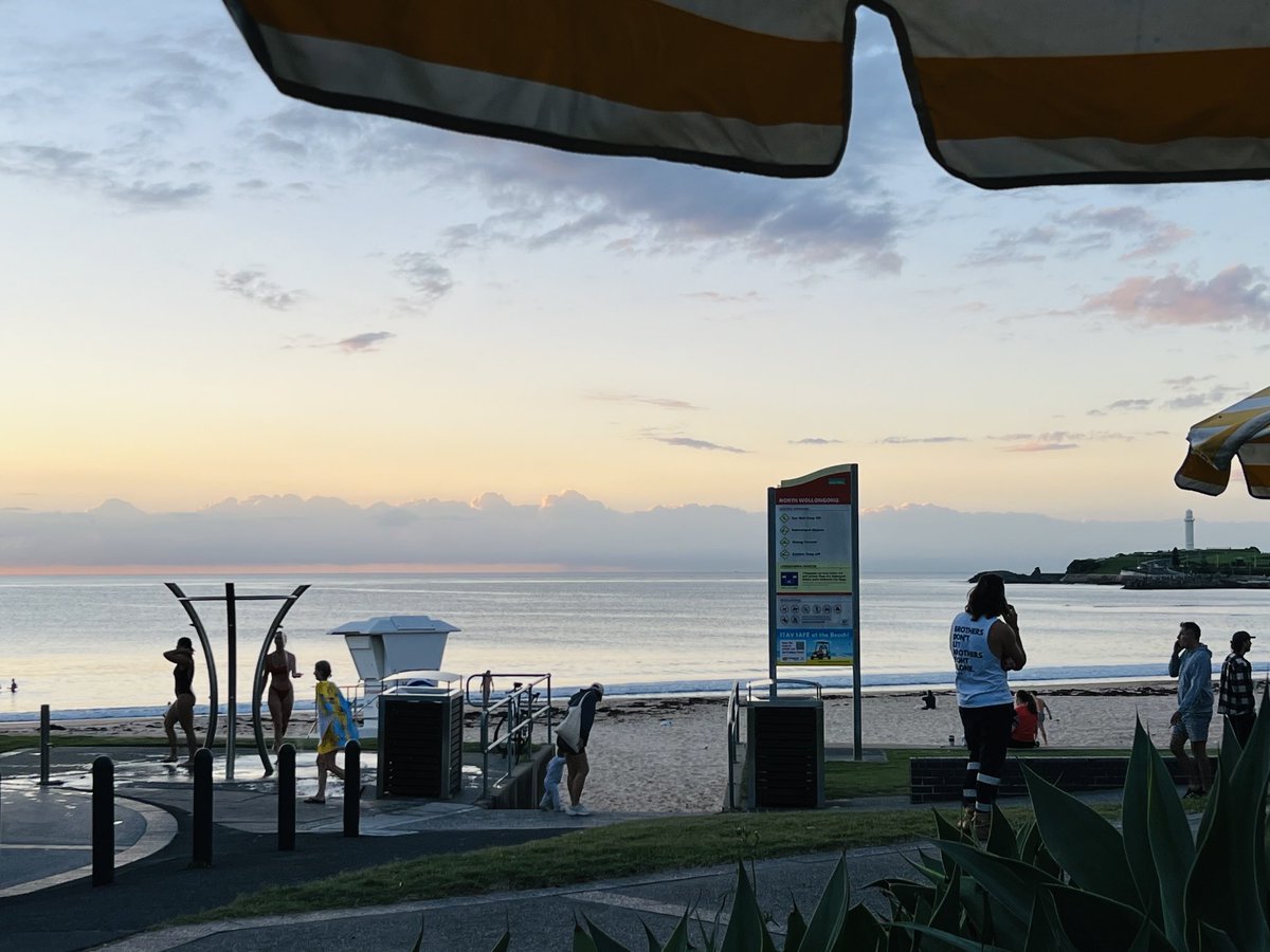 Pretty good spot for a breakfast meeting #wollongong #autumn in the Illawarra