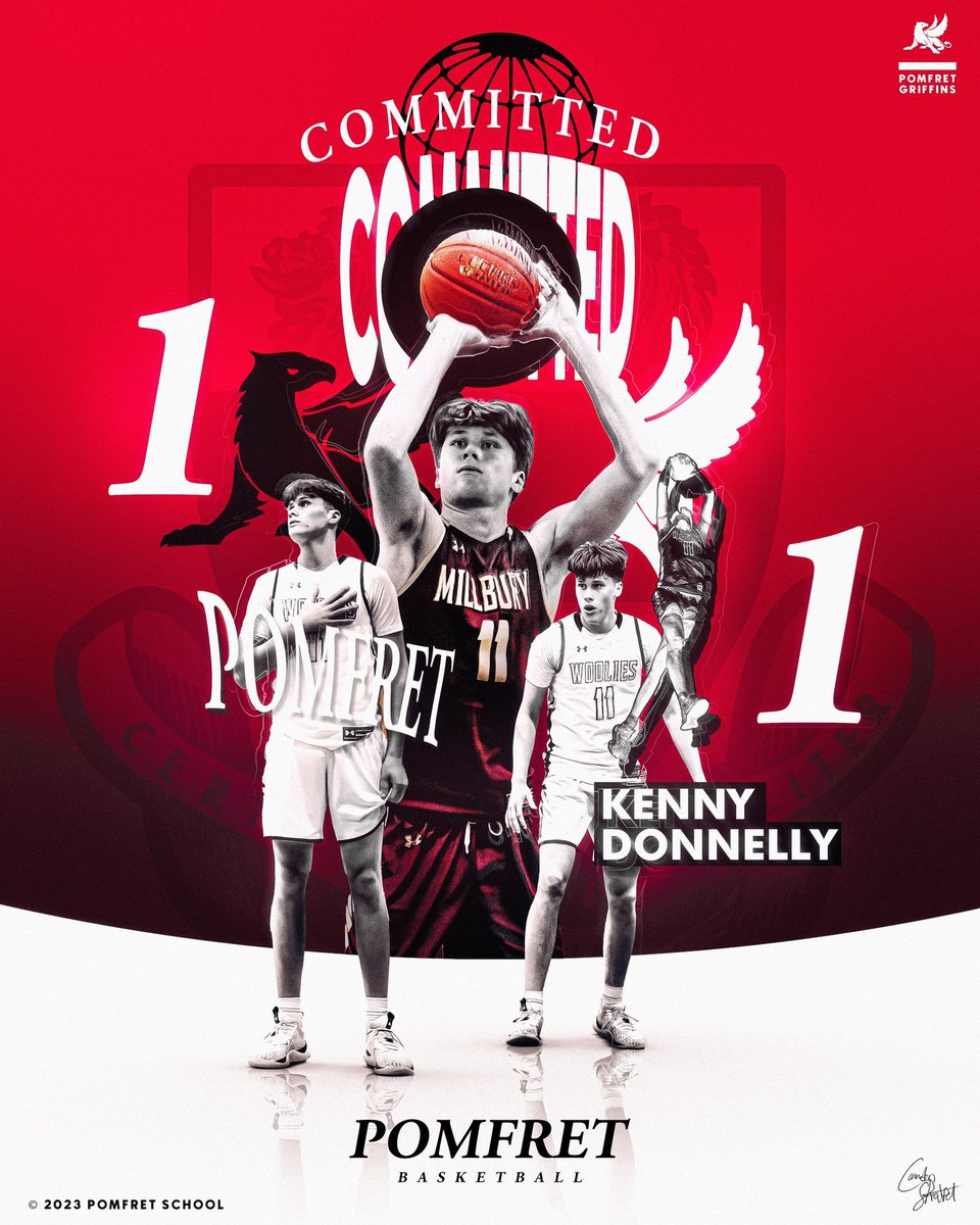 I’m thrilled to announce that I will be reclassifying into the class of 2025 and attending The Pomfret School as a postgraduate. Thank you to Coach Turner and Pomfret for this opportunity.