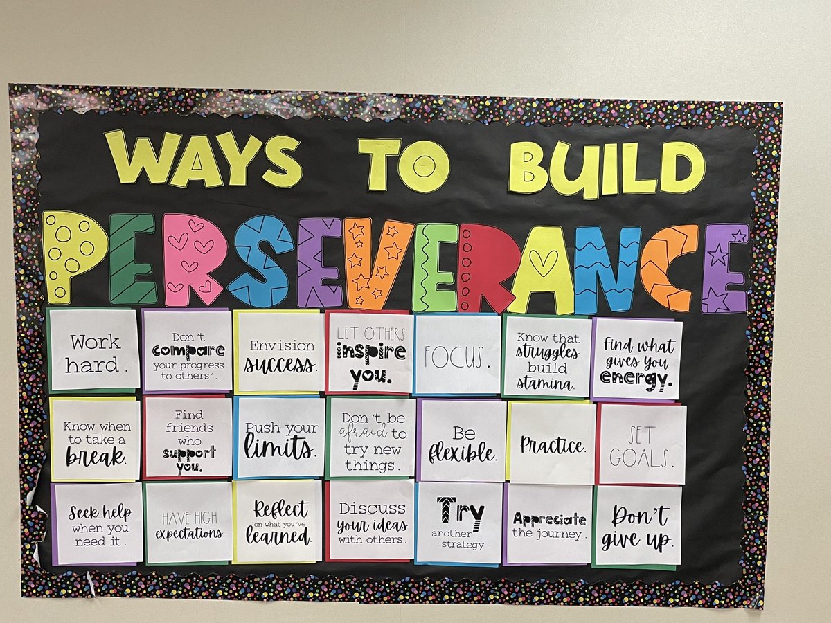 What better way to begin “testing season” than with perseverance. Our Dinos are preparing to tackle STAAR!