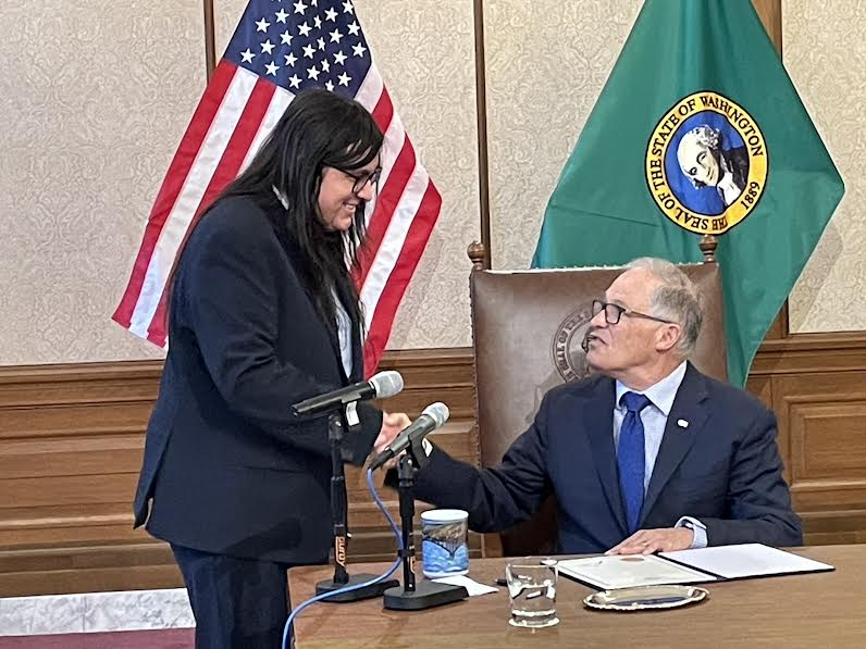 WAGOP's tweet photo. WA state has been spiraling downward ever since Jay Inslee became governor in 2013. From totalitarian overreach during Covid 19, to astronomical gas and heating costs, to a surge in violent crime, to the recent ban on natural gasโlife under Gov. Insleeโs progressive policies has gotten harder for most Washingtonians, but especially for working families. And still, the sycophantic mainstream media fails to hold Gov. Inslee accountable. His reign of terror cannot end soon enough. #waleg @WaHouseGOP @WaSenateGOP