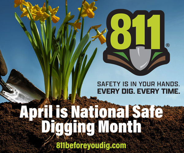 Welcome to #NationalSafeDiggingMonth! Remember: Keep your project safe for you and your community. Every digging project, no matter how large or small, warrants a call to 811. dcpsc.org/Utility-Inform…