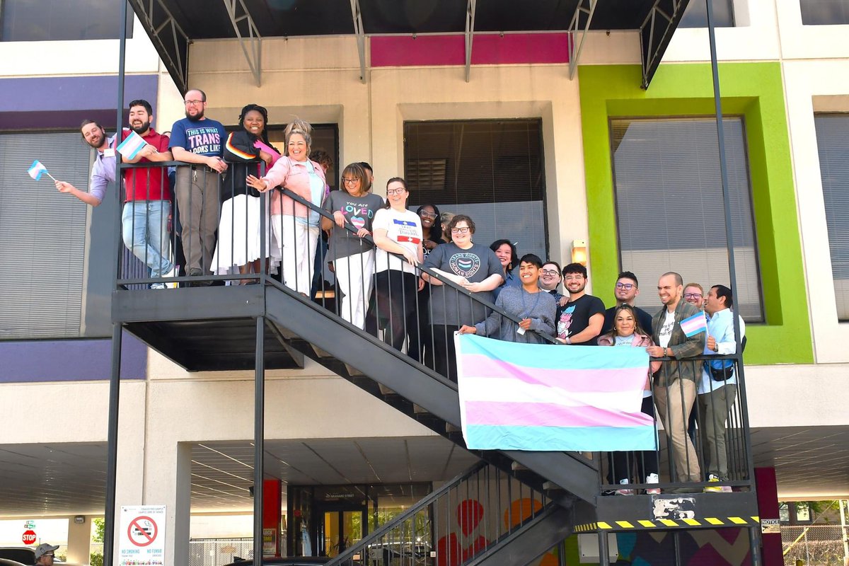 The Montrose Center stands in solidarity with Houston’s beautiful and wonderful transgender community in advance of tonight’s Trans Day of Visibility Rally! 🏳️‍⚧️❤️