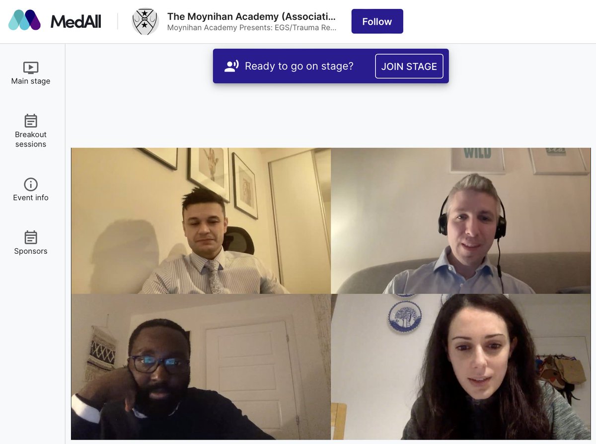 What a great webinar, thank you @AdiamahAlfred @JWohlgemut @alan_askari @JoMShepherd and Ria from @MedAllApp @ASGBI_MA @asgbi @MedAllApp Make sure to catch the recording