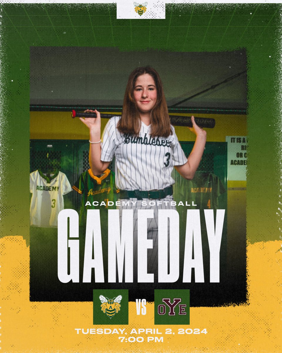 Gameday at Home at 7:00 PM! #stingem

🗓️ April 2, 2024
🆚 Lady Yoe
📍 Academy High School
⌚️ 7:00 PM