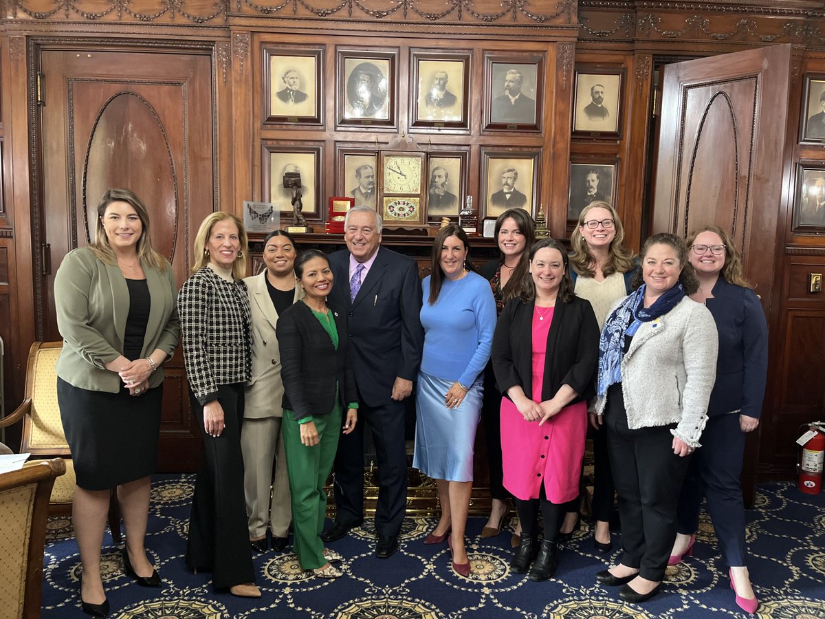 The Women's Caucus Board of Directors had a productive meeting today with Speaker @RonMariano to discuss our partnership and many areas of shared interest.