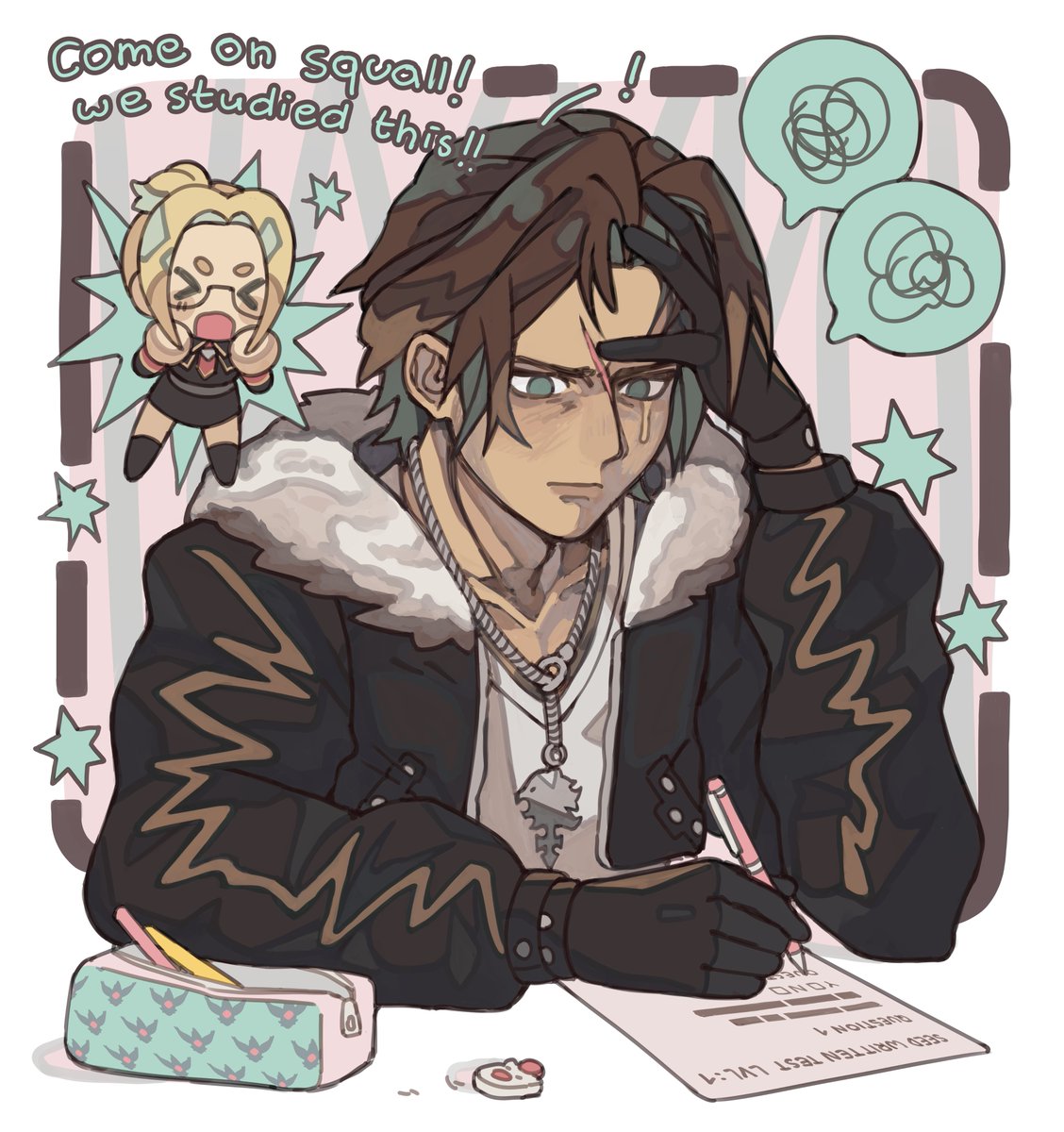 VMUpati's tweet photo. He's doing his best!
#ff8 https://t.co/O1FkpUMifA