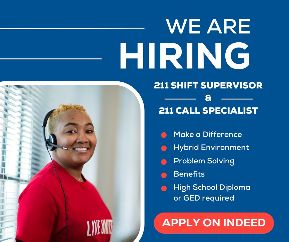 📢 HeartLine is currently hiring for the 211 Community Resource Line! We're on a mission to connect, support, and empower our community. Join our team and be a part of something truly impactful. Apply on Indeed!
indeed.com/cmp/Heartline/…