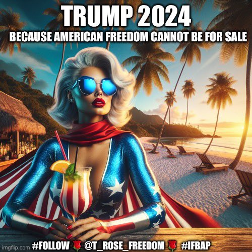 @pixiebell2022 @mother_tx @jameswa48312143 @Tweeklives @ZadeSmith4 @bdonesem @KateMelin25991 @gracieback2 @TrumpLola @WenMaMa2 @45johnmac @HPY2KW @jessies_now @AirMech1980 @DrF816 @DragonSword778 @Chris_Value @jeff1234045 @827js @jeanlanewood51 🌹Tuesday Maga Patriot❤️
Greetings to 🌹🌹🌹
     @pixiebell2022 & All
  From My❤️Heart to Yours
    🌹 @T_Rose_Freedom 🌹
❤️🤍💙 🇺🇸 ❤️🤍💙 🇺🇸 ❤️🤍💙
  #INDEPENDENTS4TRUMP
 #Trump2024SaveAmerica